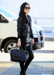 韩国明星冬季街拍,韩国明星冬季街头时尚大盘点